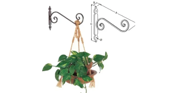 Acquista Ora PORTAVASO DA MURO CM.19 NERO