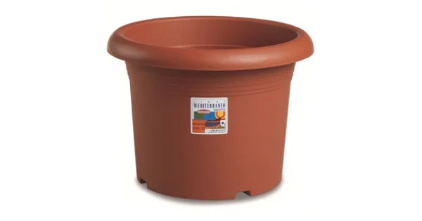 VASO CILINDRICO MEDITERRANEO D.40 TERRACOTTA 89040 Consegna Rapida