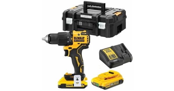 AVVITATORE A PERCUSSIONE 18V 2,0AH LITIO + 2 BATTERIE DCD709D2T Ultima Occasione