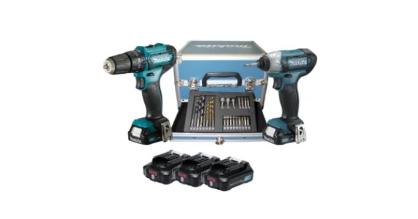 Di Tendenza AVVITATORE HP333+ AVVITATORE TD110 12V 2,0AH LITIO + 3a BATT. CLX228SAX2