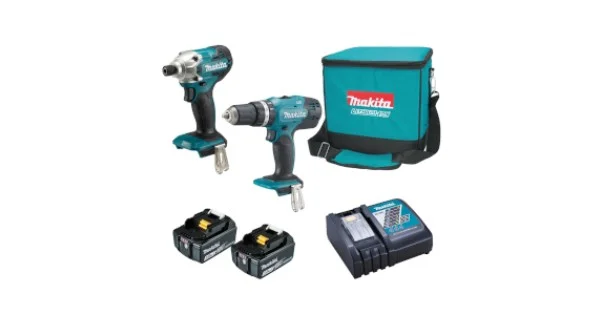 AVVITATORE A PERCUSSIONE DHP453 + AVVITATORE IMPULSI DTD156 DLX2336X Ultimissimo Modello