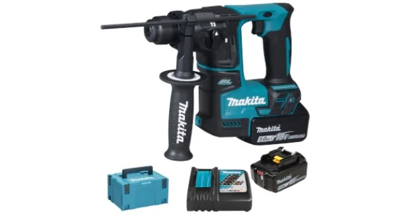 Spedizione Gratuita TASSELLATORE SDS-PLUS MM.17 18V 5,0AHx2 1,2J 2 FUNZIONI DHR171RTJ