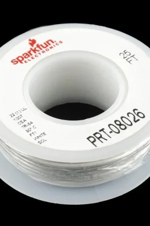 Ultime Pezzi Sparkfun Cavo di collegamento - Bianco (22 AWG)