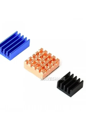 Waveshare Set di dissipatori di calore colorati per Raspberry Pi 4B/3B+ Quantità Limitata