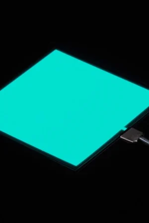 Adafruit Pannello elettroluminescente (EL) - 10cm x 10cm Aqua Quantità Limitata