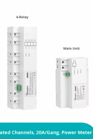 Ultimissimo Modello Itead Misuratore di potenza impilabile intelligente (4 relè)