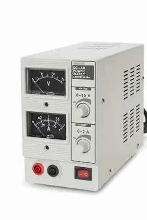 Whadda Alimentatore da laboratorio regolato in cc 0-15 vdc / 0-2A analogico Direttamente Dal Produttore