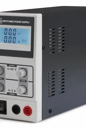 Whadda Alimentatore switching da laboratorio cc 0-60 vdc / 0-5 a max con display lcd Super Prezzo