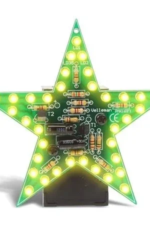 Whadda Stella led gialla lampeggiante - Kit fai da te Spedito Oggi