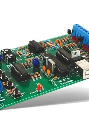 Whadda Scheda di interfaccia per esperimenti USB - Mini kit fai-da-te Prezzo Di Fabbrica