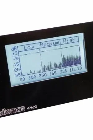 Whadda Analizzatore audio - Kit fai da te Nuova Collezione