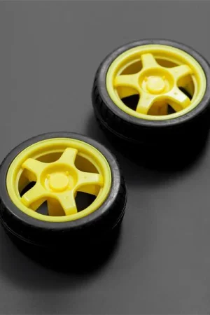 Acquista Ora DFRobot Ruota in gomma per A4WD e A2WD (coppia)