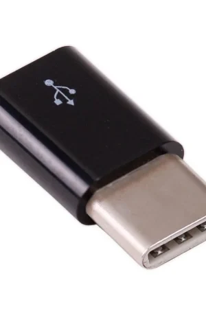 Vendita Finale Raspberry Pi Adattatore da USB micro-B a USB-C (nero)
