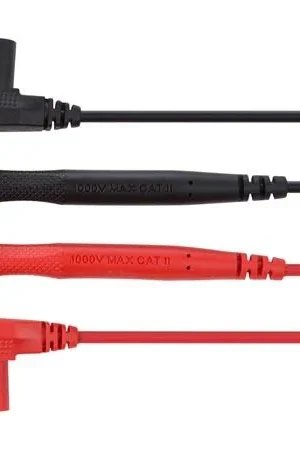 Velleman Set puntali in pvc - cat iii 600 v - 12 a - 18 awg - lunghezza 70 cm Più Venduto