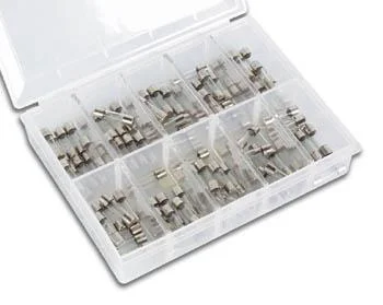 Ultima Occasione Velleman Set di fusibili 100 pezzi, 5 x 20 mm lento