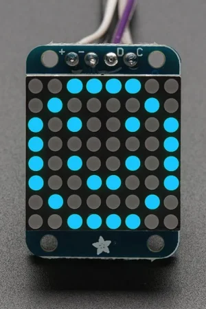 Adafruit Mini 8x8 LED Matrix con zaino I2C - blu Bestseller