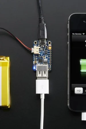 Adafruit Caricabatterie PowerBoost 500 - Ricaricabile 5V Lipo USB Boost @ 500mA+ Sconto