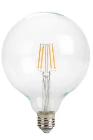 Velleman Antica lampadina led a filamento - g125 - 4 w - e27 - bianco caldo intenso Offerta Lampo