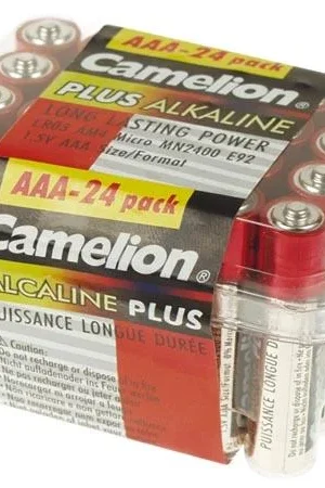 Camelion Batterie alcaline AAA - 1200 mah - 24 pz Prezzo Ridotto