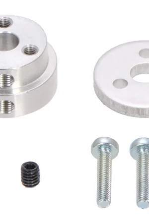 Adattatore per ruota monopattino in alluminio Pololu per albero da 1/4″ Ultima Occasione