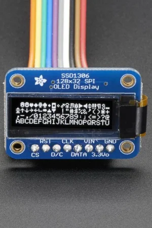 Adafruit Display grafico SPI OLED 128x32 monocromatico Promo Stagionale