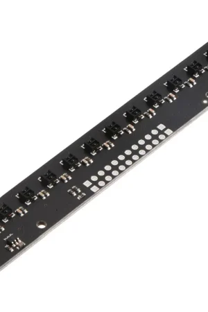 Ultimissimo Modello Pololu QTRX-MD-16RC Array di sensori di riflettanza: 16 canali, passo 8 mm, uscita RC, bassa corrente