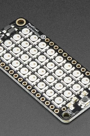 Adafruit NeoPixel FeatherWing - Componente aggiuntivo LED RGB 4x8 per tutte le schede Feather Professionale