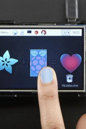 Adafruit PiTFT Plus 480x320 3.5" TFT+Touchscreen per Raspberry Pi Promo Stagionale