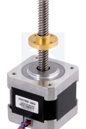 Bestseller Pololu Motore passo-passo con vite di comando da 38 cm: bipolare, 200 passi/giro, 42×38 mm, 2,8 V, 1,7 A/fase