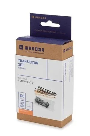 Whadda Set transistor - 100 pezzi - 8 valori Ultime Pezzi