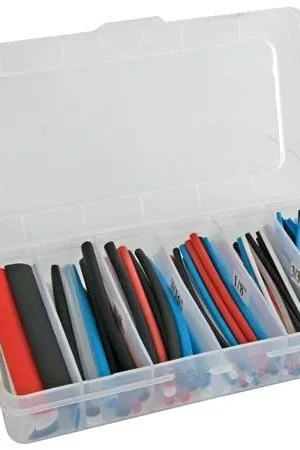 Velleman Set di calzini termorestringenti - multicolore 10 cm - 170 pz. - nella scatola portaoggetti Nuovo Arrivo