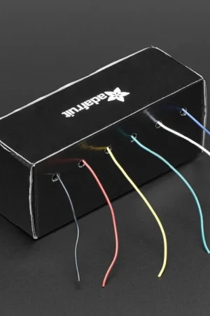 Adafruit Set di bobine di filo di collegamento - 22 AWG Solid Core - 6 x 25 ft Professionale