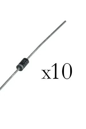 Acquista Ora Opencircuit 1N5408 Diodi raddrizzatori 1000V 3A - 10 pezzi