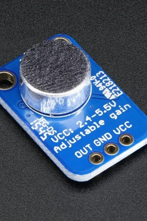 Adafruit Amplificatore per microfono Electret - MAX4466 con guadagno regolabile Offerta Speciale