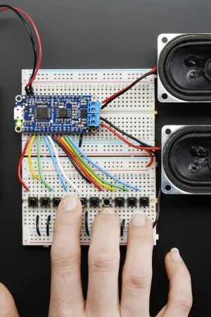 Ultime Pezzi Scheda audio Adafruit Audio FX + amplificatore 2x2W - Trigger WAV/OGG - 2MB