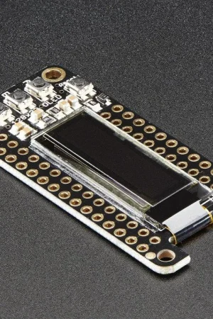 Adafruit FeatherWing OLED - Componente aggiuntivo OLED 128x32 per Feather Pagamento Sicuro
