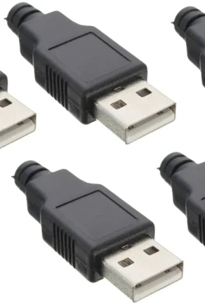 Ultimissimo Modello Opencircuit Connettori USB 2.0 maschio - 5 pezzi