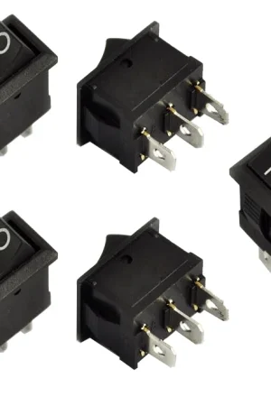 Vendita Finale Opencircuit Interruttore basculante 1 polo 3 pin - 5 pezzi