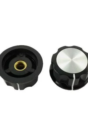 Acquista Ora Opencircuit Manopola potenziometro nero - argento 33mm