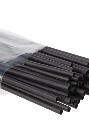 Velleman Krimpkous termorestringente 3 mm nero - 50 pezzi Occasione Imperdibile