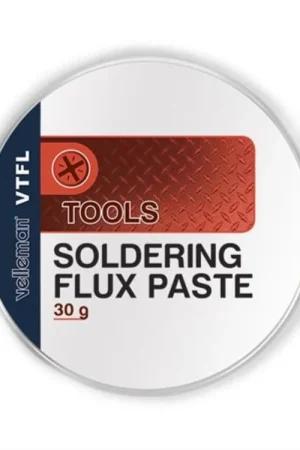 Velleman Pasta per saldare - Scatolina pratica da 30g con pennello Offerta Del Giorno